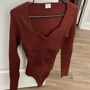Abercrombie & Fitch sweater bodysuit